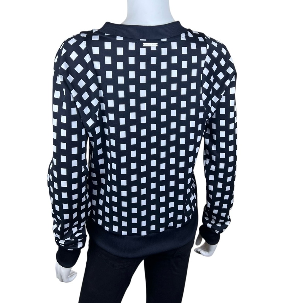 Michael Michael Kors Check Pattern Pullover Long … - image 6